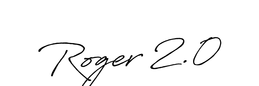 Also You can easily find your signature by using the search form. We will create Roger 2.0 name handwritten signature images for you free of cost using Antro_Vectra_Bolder sign style. Roger 2.0 signature style 7 images and pictures png
