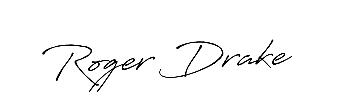 if you are searching for the best signature style for your name Roger Drake. so please give up your signature search. here we have designed multiple signature styles  using Antro_Vectra_Bolder. Roger Drake signature style 7 images and pictures png