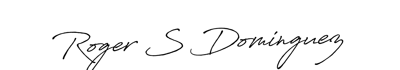 Best and Professional Signature Style for Roger S Dominguez. Antro_Vectra_Bolder Best Signature Style Collection. Roger S Dominguez signature style 7 images and pictures png