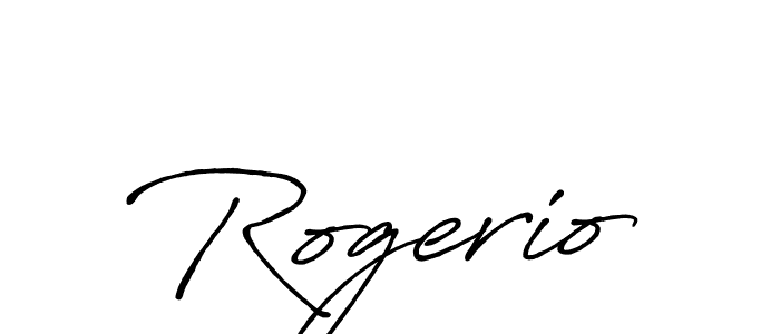 It looks lik you need a new signature style for name Rogerio. Design unique handwritten (Antro_Vectra_Bolder) signature with our free signature maker in just a few clicks. Rogerio signature style 7 images and pictures png