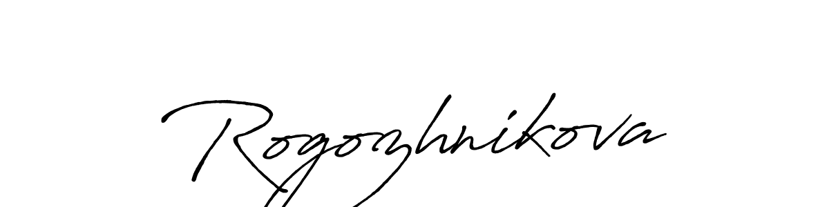 Also we have Rogozhnikova name is the best signature style. Create professional handwritten signature collection using Antro_Vectra_Bolder autograph style. Rogozhnikova signature style 7 images and pictures png