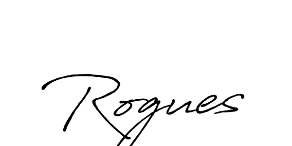 It looks lik you need a new signature style for name Rogues. Design unique handwritten (Antro_Vectra_Bolder) signature with our free signature maker in just a few clicks. Rogues signature style 7 images and pictures png