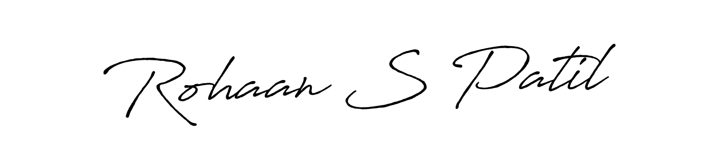 Best and Professional Signature Style for Rohaan S Patil. Antro_Vectra_Bolder Best Signature Style Collection. Rohaan S Patil signature style 7 images and pictures png