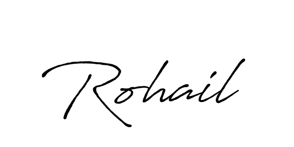 Once you've used our free online signature maker to create your best signature Antro_Vectra_Bolder style, it's time to enjoy all of the benefits that Rohail name signing documents. Rohail signature style 7 images and pictures png