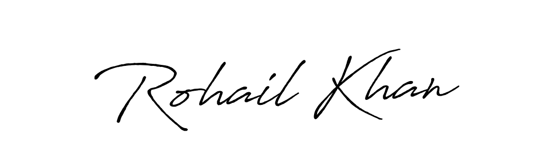 You should practise on your own different ways (Antro_Vectra_Bolder) to write your name (Rohail Khan) in signature. don't let someone else do it for you. Rohail Khan signature style 7 images and pictures png