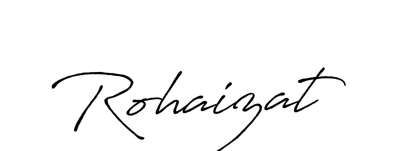 Make a short Rohaizat signature style. Manage your documents anywhere anytime using Antro_Vectra_Bolder. Create and add eSignatures, submit forms, share and send files easily. Rohaizat signature style 7 images and pictures png