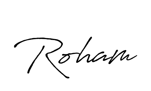How to Draw Roham signature style? Antro_Vectra_Bolder is a latest design signature styles for name Roham. Roham signature style 7 images and pictures png