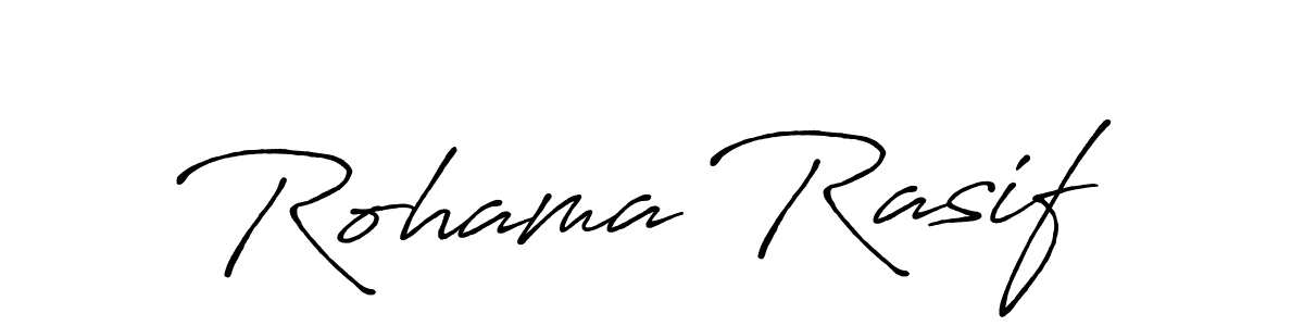 Similarly Antro_Vectra_Bolder is the best handwritten signature design. Signature creator online .You can use it as an online autograph creator for name Rohama Rasif. Rohama Rasif signature style 7 images and pictures png