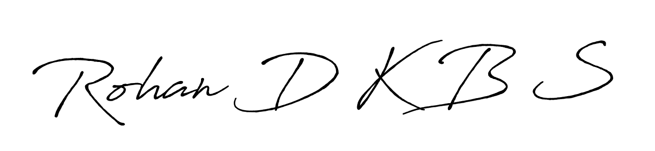 This is the best signature style for the Rohan D K B S name. Also you like these signature font (Antro_Vectra_Bolder). Mix name signature. Rohan D K B S signature style 7 images and pictures png