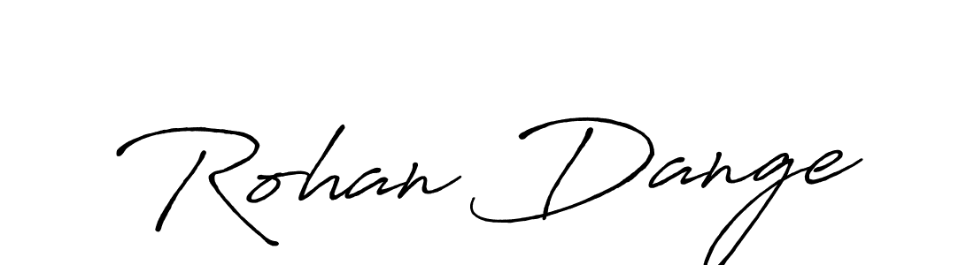 Make a beautiful signature design for name Rohan Dange. Use this online signature maker to create a handwritten signature for free. Rohan Dange signature style 7 images and pictures png