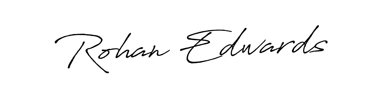 Make a beautiful signature design for name Rohan Edwards. Use this online signature maker to create a handwritten signature for free. Rohan Edwards signature style 7 images and pictures png