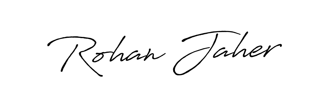 Antro_Vectra_Bolder is a professional signature style that is perfect for those who want to add a touch of class to their signature. It is also a great choice for those who want to make their signature more unique. Get Rohan Jaher name to fancy signature for free. Rohan Jaher signature style 7 images and pictures png