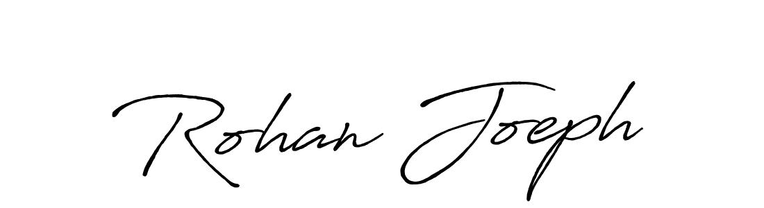 How to make Rohan Joeph signature? Antro_Vectra_Bolder is a professional autograph style. Create handwritten signature for Rohan Joeph name. Rohan Joeph signature style 7 images and pictures png