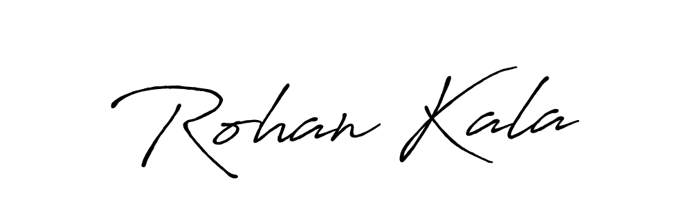 if you are searching for the best signature style for your name Rohan Kala. so please give up your signature search. here we have designed multiple signature styles  using Antro_Vectra_Bolder. Rohan Kala signature style 7 images and pictures png
