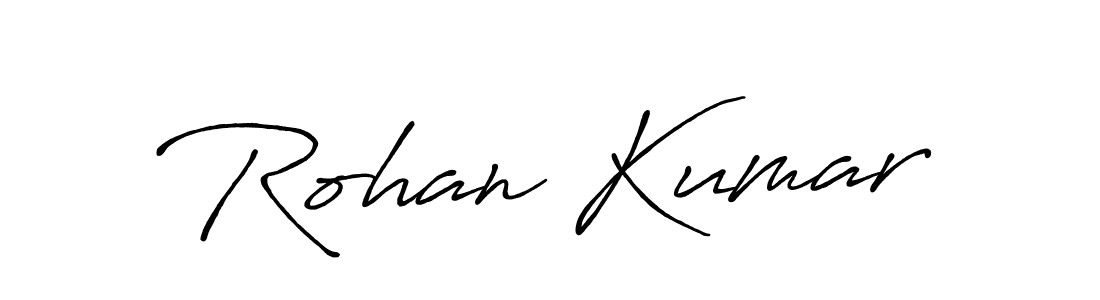 Make a short Rohan Kumar signature style. Manage your documents anywhere anytime using Antro_Vectra_Bolder. Create and add eSignatures, submit forms, share and send files easily. Rohan Kumar signature style 7 images and pictures png