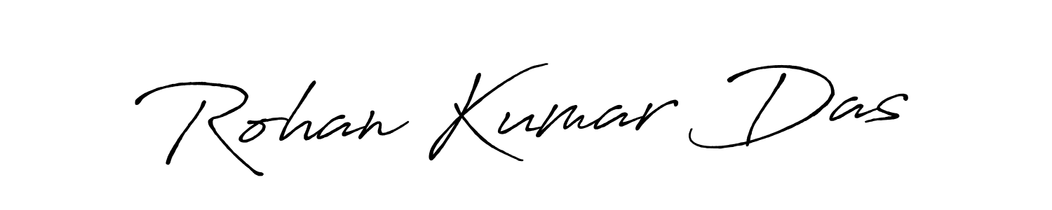 This is the best signature style for the Rohan Kumar Das name. Also you like these signature font (Antro_Vectra_Bolder). Mix name signature. Rohan Kumar Das signature style 7 images and pictures png