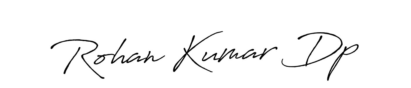 Make a beautiful signature design for name Rohan Kumar Dp. With this signature (Antro_Vectra_Bolder) style, you can create a handwritten signature for free. Rohan Kumar Dp signature style 7 images and pictures png