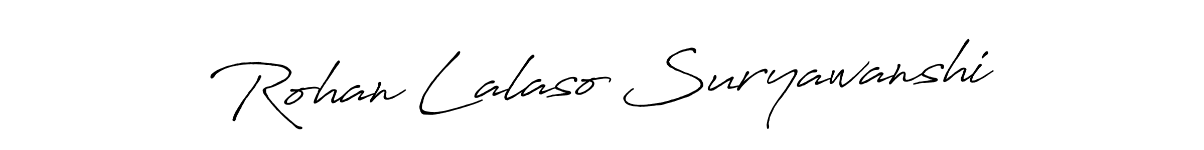 Once you've used our free online signature maker to create your best signature Antro_Vectra_Bolder style, it's time to enjoy all of the benefits that Rohan Lalaso Suryawanshi name signing documents. Rohan Lalaso Suryawanshi signature style 7 images and pictures png