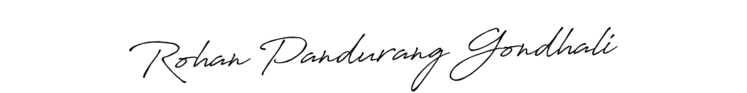 How to Draw Rohan Pandurang Gondhali signature style? Antro_Vectra_Bolder is a latest design signature styles for name Rohan Pandurang Gondhali. Rohan Pandurang Gondhali signature style 7 images and pictures png