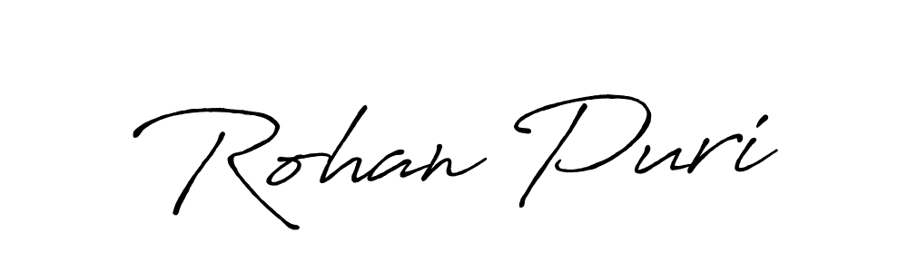 Make a short Rohan Puri signature style. Manage your documents anywhere anytime using Antro_Vectra_Bolder. Create and add eSignatures, submit forms, share and send files easily. Rohan Puri signature style 7 images and pictures png