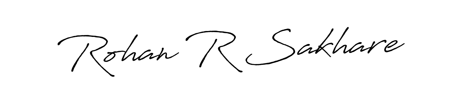 This is the best signature style for the Rohan R Sakhare name. Also you like these signature font (Antro_Vectra_Bolder). Mix name signature. Rohan R Sakhare signature style 7 images and pictures png