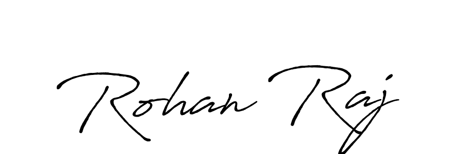 Design your own signature with our free online signature maker. With this signature software, you can create a handwritten (Antro_Vectra_Bolder) signature for name Rohan Raj. Rohan Raj signature style 7 images and pictures png