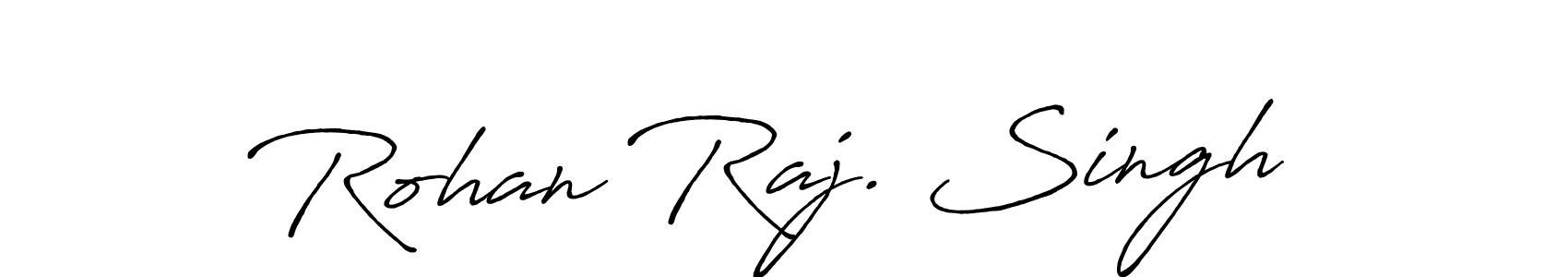 Rohan Raj. Singh  stylish signature style. Best Handwritten Sign (Antro_Vectra_Bolder) for my name. Handwritten Signature Collection Ideas for my name Rohan Raj. Singh . Rohan Raj. Singh  signature style 7 images and pictures png