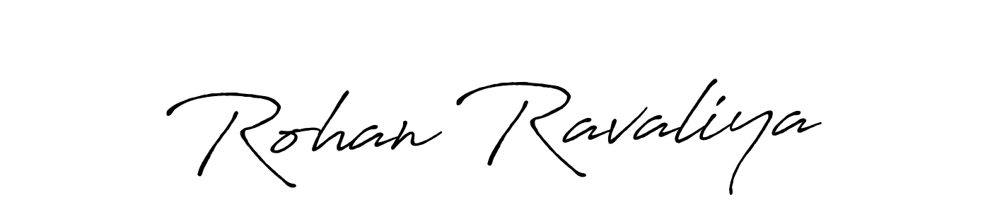 Similarly Antro_Vectra_Bolder is the best handwritten signature design. Signature creator online .You can use it as an online autograph creator for name Rohan Ravaliya. Rohan Ravaliya signature style 7 images and pictures png