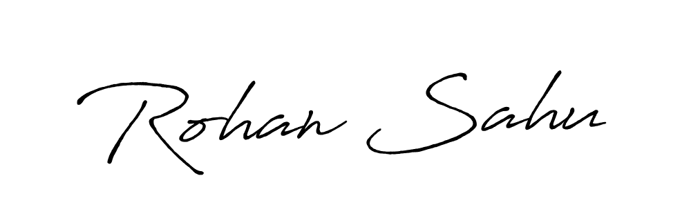 Also You can easily find your signature by using the search form. We will create Rohan Sahu name handwritten signature images for you free of cost using Antro_Vectra_Bolder sign style. Rohan Sahu signature style 7 images and pictures png