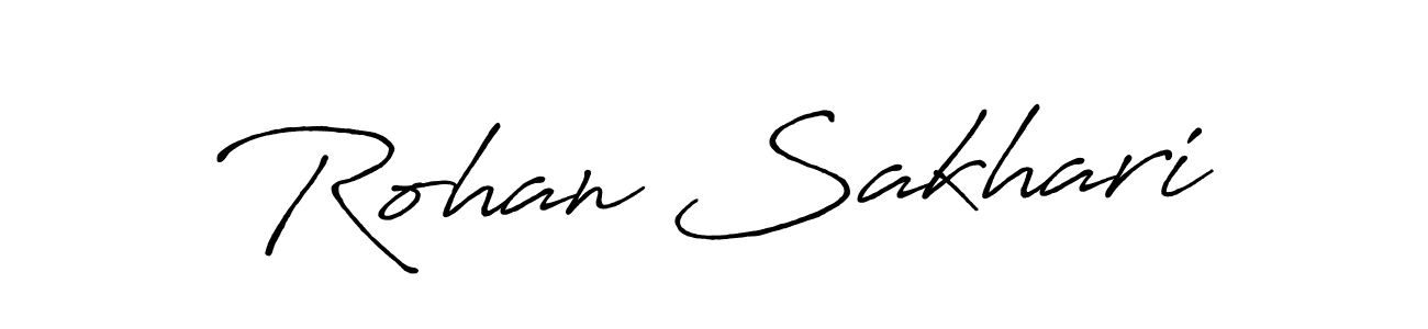 Antro_Vectra_Bolder is a professional signature style that is perfect for those who want to add a touch of class to their signature. It is also a great choice for those who want to make their signature more unique. Get Rohan Sakhari name to fancy signature for free. Rohan Sakhari signature style 7 images and pictures png
