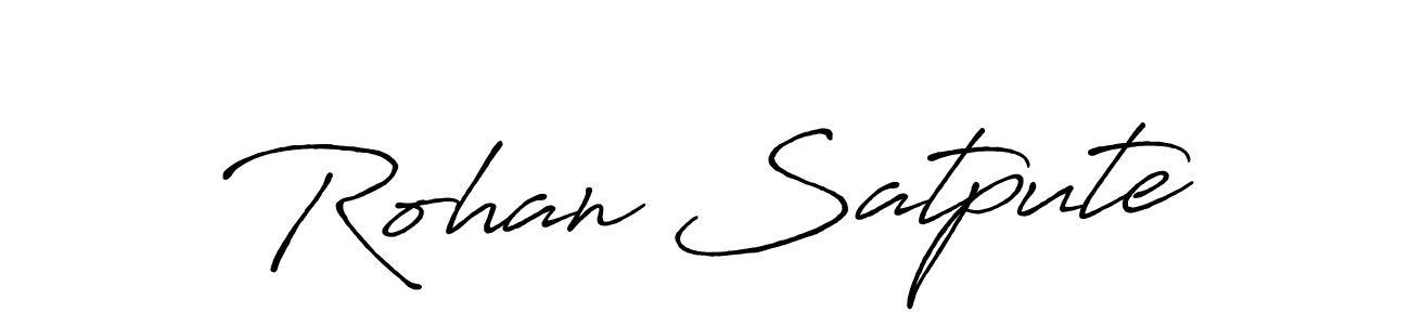 How to Draw Rohan Satpute signature style? Antro_Vectra_Bolder is a latest design signature styles for name Rohan Satpute. Rohan Satpute signature style 7 images and pictures png