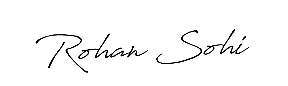 Similarly Antro_Vectra_Bolder is the best handwritten signature design. Signature creator online .You can use it as an online autograph creator for name Rohan Sohi. Rohan Sohi signature style 7 images and pictures png