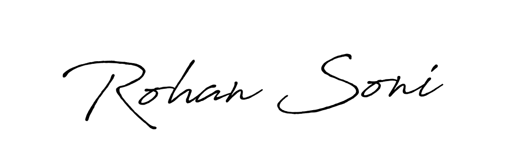 This is the best signature style for the Rohan Soni name. Also you like these signature font (Antro_Vectra_Bolder). Mix name signature. Rohan Soni signature style 7 images and pictures png