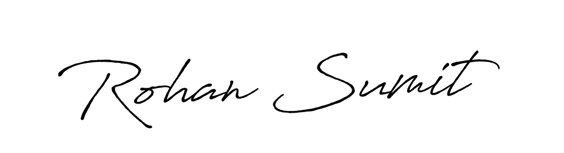 if you are searching for the best signature style for your name Rohan Sumit. so please give up your signature search. here we have designed multiple signature styles  using Antro_Vectra_Bolder. Rohan Sumit signature style 7 images and pictures png