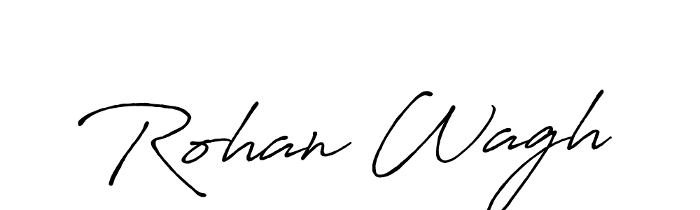 How to make Rohan Wagh signature? Antro_Vectra_Bolder is a professional autograph style. Create handwritten signature for Rohan Wagh name. Rohan Wagh signature style 7 images and pictures png