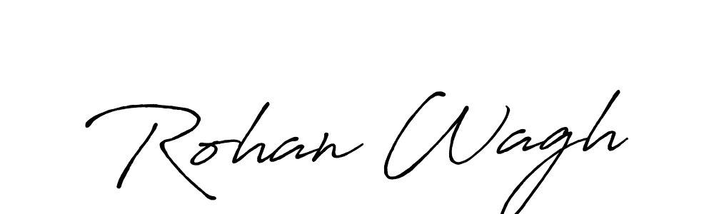 How to make Rohan Wagh signature? Antro_Vectra_Bolder is a professional autograph style. Create handwritten signature for Rohan Wagh name. Rohan Wagh signature style 7 images and pictures png