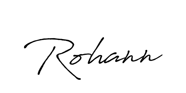 How to make Rohann signature? Antro_Vectra_Bolder is a professional autograph style. Create handwritten signature for Rohann name. Rohann signature style 7 images and pictures png