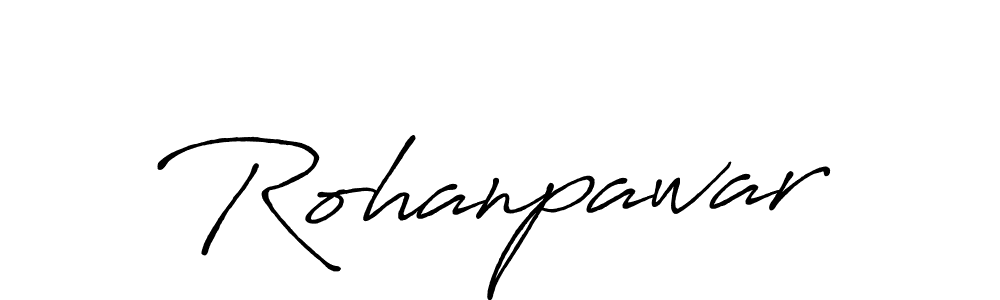 Rohanpawar stylish signature style. Best Handwritten Sign (Antro_Vectra_Bolder) for my name. Handwritten Signature Collection Ideas for my name Rohanpawar. Rohanpawar signature style 7 images and pictures png