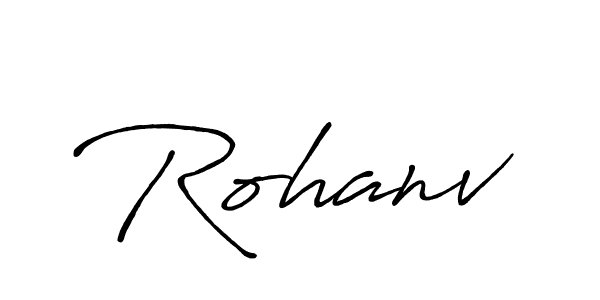 Once you've used our free online signature maker to create your best signature Antro_Vectra_Bolder style, it's time to enjoy all of the benefits that Rohanv name signing documents. Rohanv signature style 7 images and pictures png