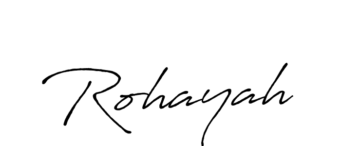 How to Draw Rohayah signature style? Antro_Vectra_Bolder is a latest design signature styles for name Rohayah. Rohayah signature style 7 images and pictures png