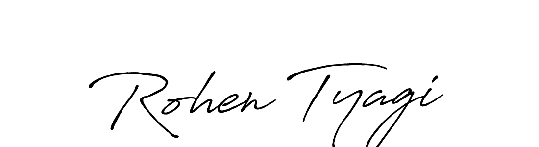 You can use this online signature creator to create a handwritten signature for the name Rohen Tyagi. This is the best online autograph maker. Rohen Tyagi signature style 7 images and pictures png