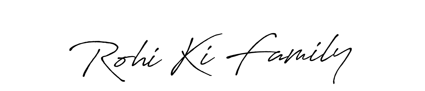 You can use this online signature creator to create a handwritten signature for the name Rohi Ki Family. This is the best online autograph maker. Rohi Ki Family signature style 7 images and pictures png