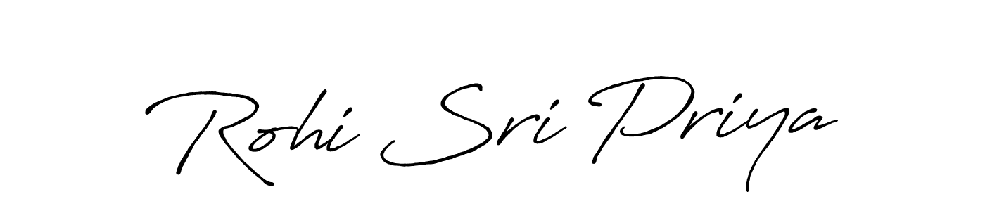 Once you've used our free online signature maker to create your best signature Antro_Vectra_Bolder style, it's time to enjoy all of the benefits that Rohi Sri Priya name signing documents. Rohi Sri Priya signature style 7 images and pictures png