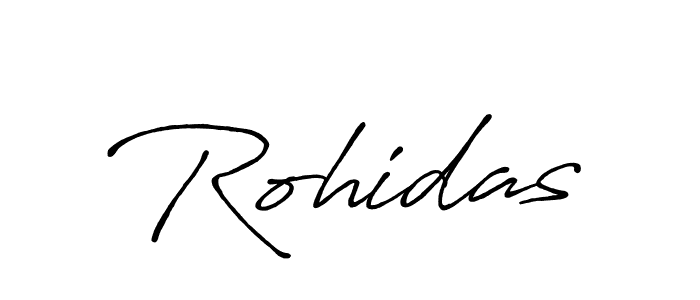 Rohidas stylish signature style. Best Handwritten Sign (Antro_Vectra_Bolder) for my name. Handwritten Signature Collection Ideas for my name Rohidas. Rohidas signature style 7 images and pictures png
