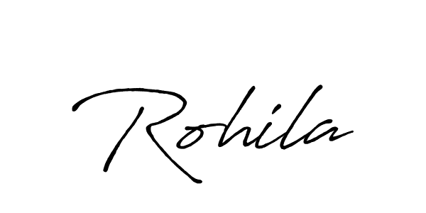 How to make Rohila signature? Antro_Vectra_Bolder is a professional autograph style. Create handwritten signature for Rohila name. Rohila signature style 7 images and pictures png