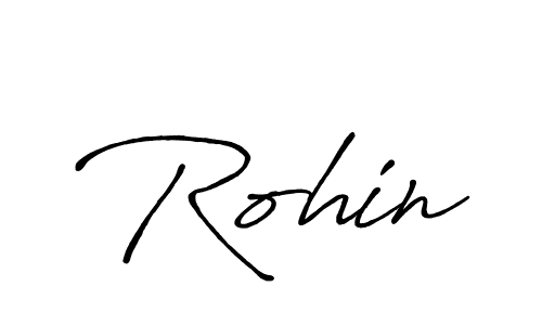 Best and Professional Signature Style for Rohin. Antro_Vectra_Bolder Best Signature Style Collection. Rohin signature style 7 images and pictures png