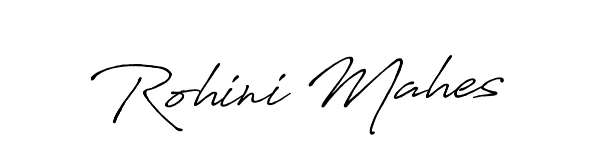 Here are the top 10 professional signature styles for the name Rohini Mahes. These are the best autograph styles you can use for your name. Rohini Mahes signature style 7 images and pictures png