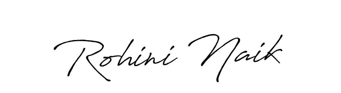 Also we have Rohini Naik name is the best signature style. Create professional handwritten signature collection using Antro_Vectra_Bolder autograph style. Rohini Naik signature style 7 images and pictures png