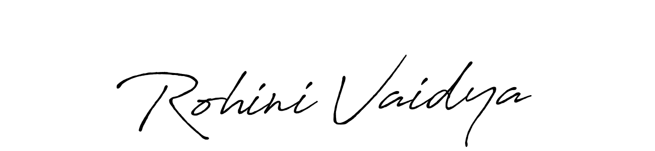 Here are the top 10 professional signature styles for the name Rohini Vaidya. These are the best autograph styles you can use for your name. Rohini Vaidya signature style 7 images and pictures png