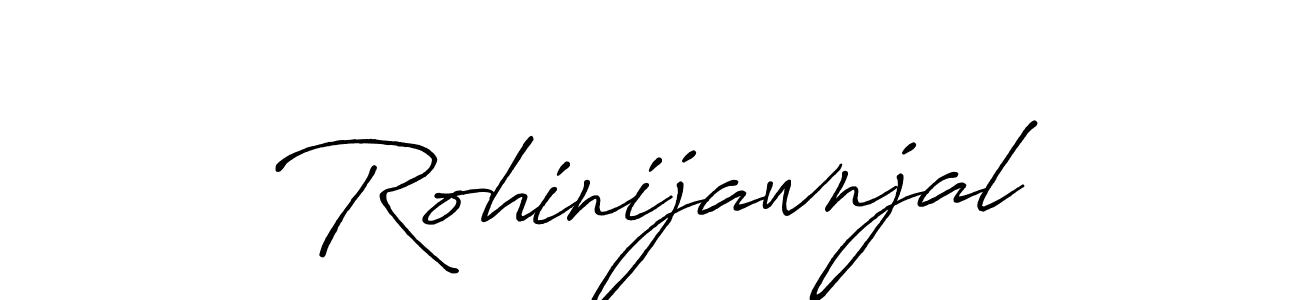 How to make Rohinijawnjal signature? Antro_Vectra_Bolder is a professional autograph style. Create handwritten signature for Rohinijawnjal name. Rohinijawnjal signature style 7 images and pictures png